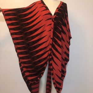 Manaola long kaftan in Nanaka print